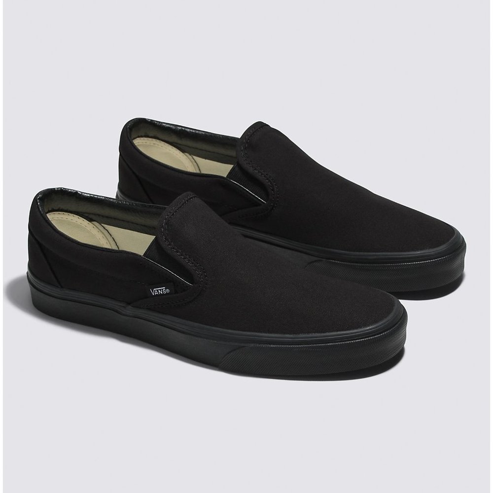 Vans Men's Classic Slip-On Black/Black